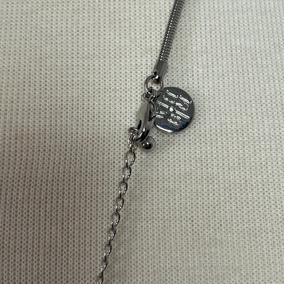 White House Black Market Silver Plated Fashion Necklace - Picture 5 of 5